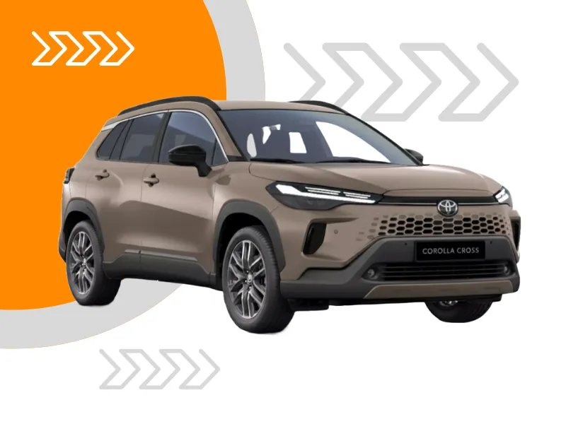 Toyota Corolla Cross Hybrid A/T 2026 - või sarnase linnamaasturi rent Tallinnas